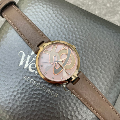 Vivienne Westwood Pink Love Orb Watch