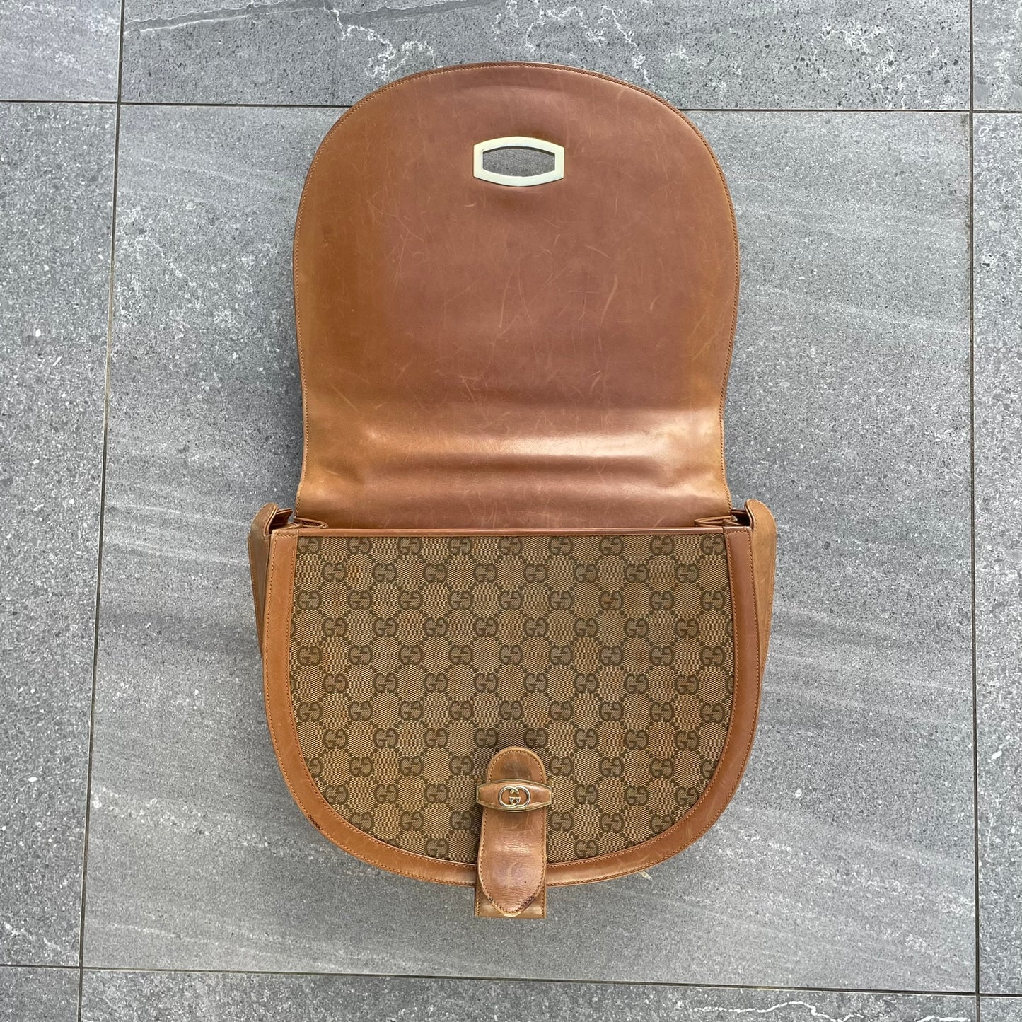 Gucci Vintage Circular Shoulder Bag