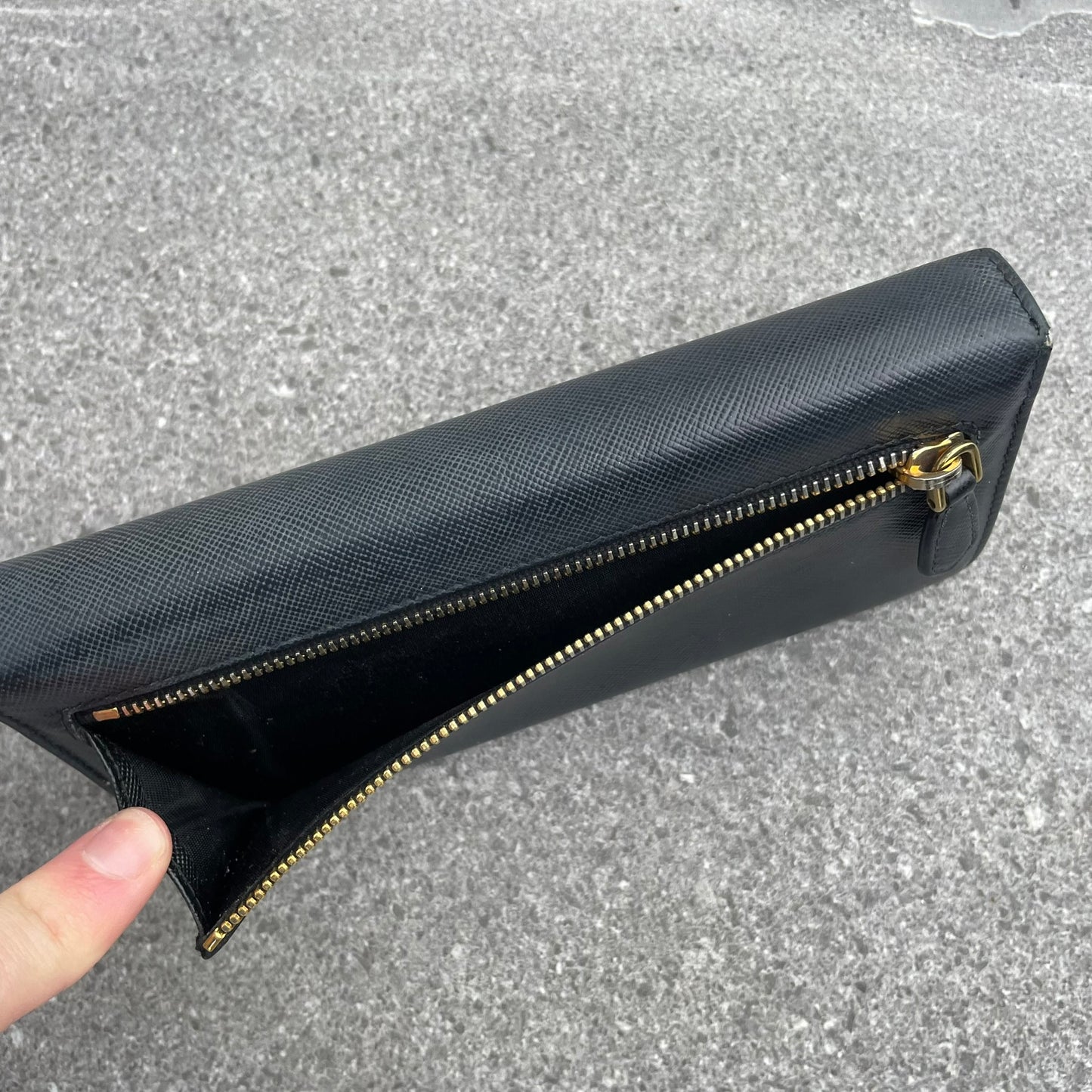 Prada Saffiano Long Wallet