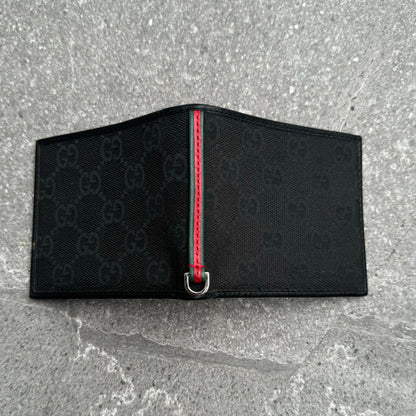 Gucci Jacquard Stripe Wallet