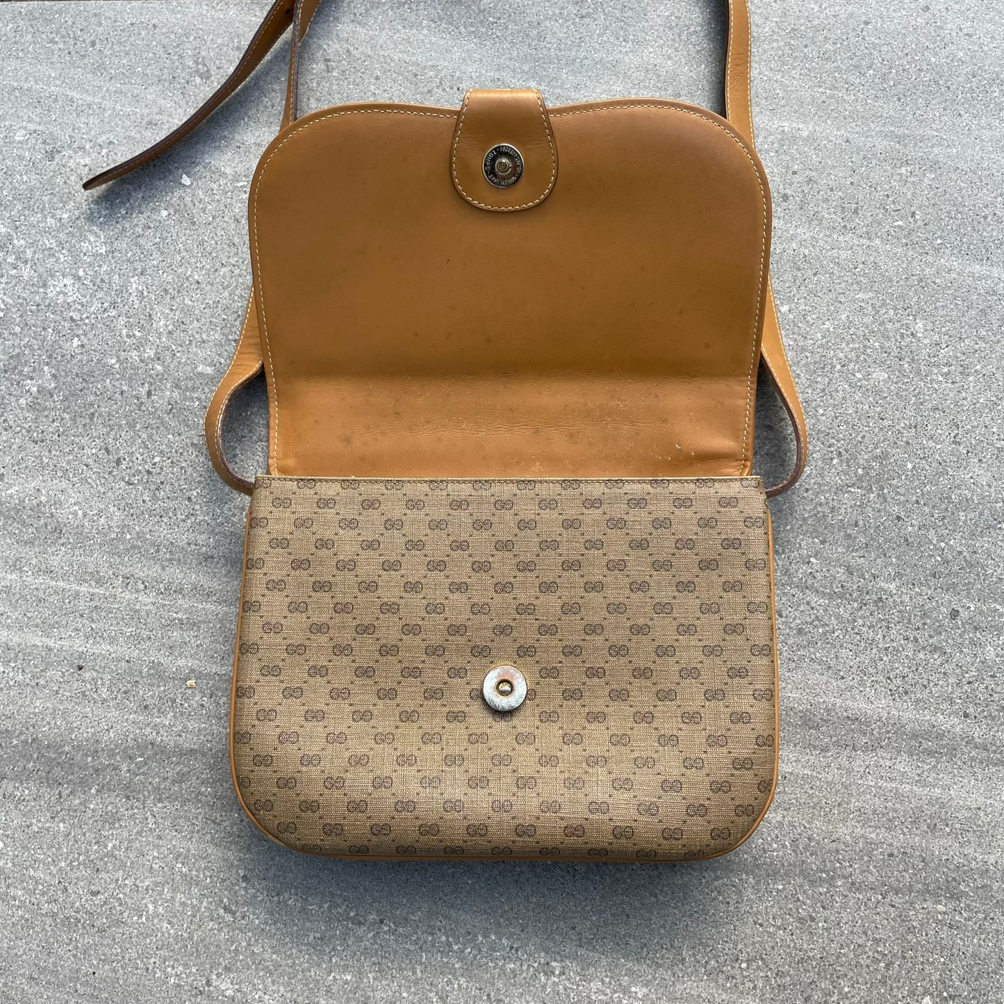 Gucci Vintage Guccissima Crossbody Bag