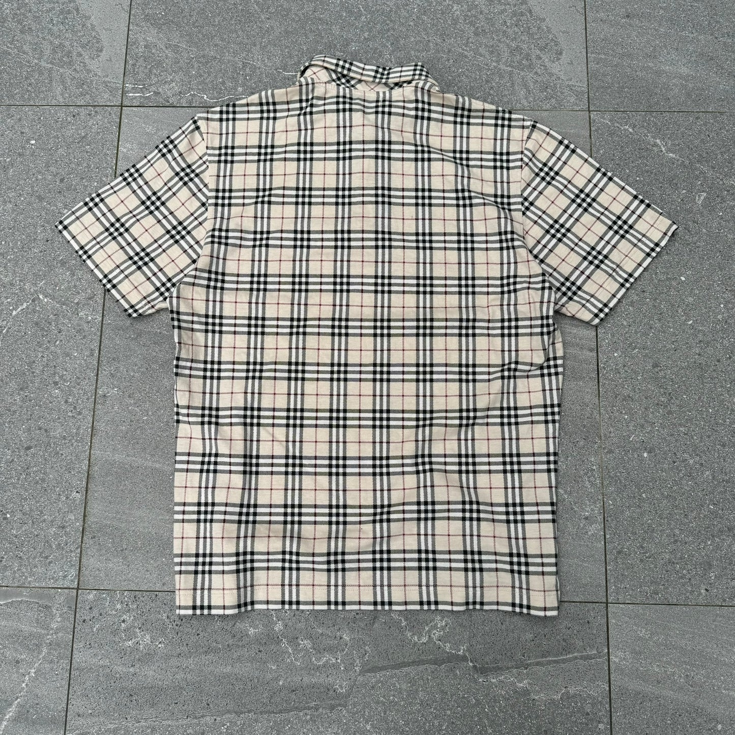 Burberry Nova Check Polo Shirt M