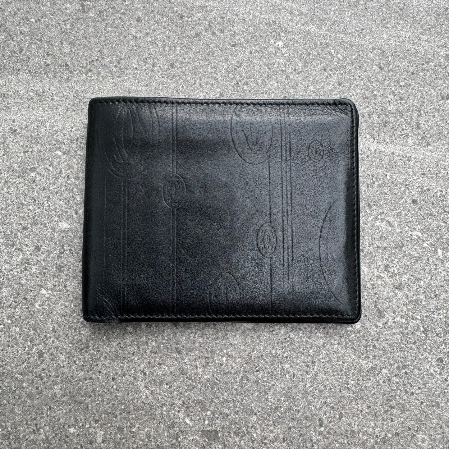 Cartier Leather Monogram Wallet