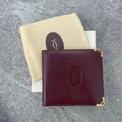 Cartier Must De Cartier Bi-Fold Wallet