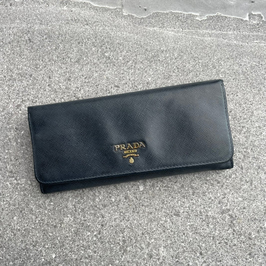 Prada Saffiano Long Wallet