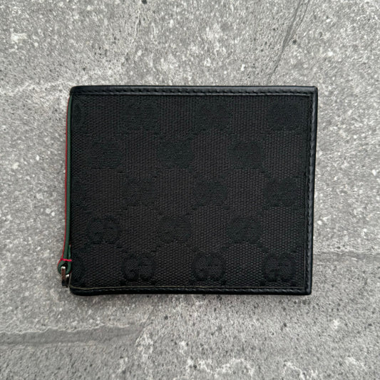 Gucci Jacquard Stripe Wallet