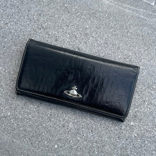 Vivienne Westwood Monogram Embossed Long Wallet