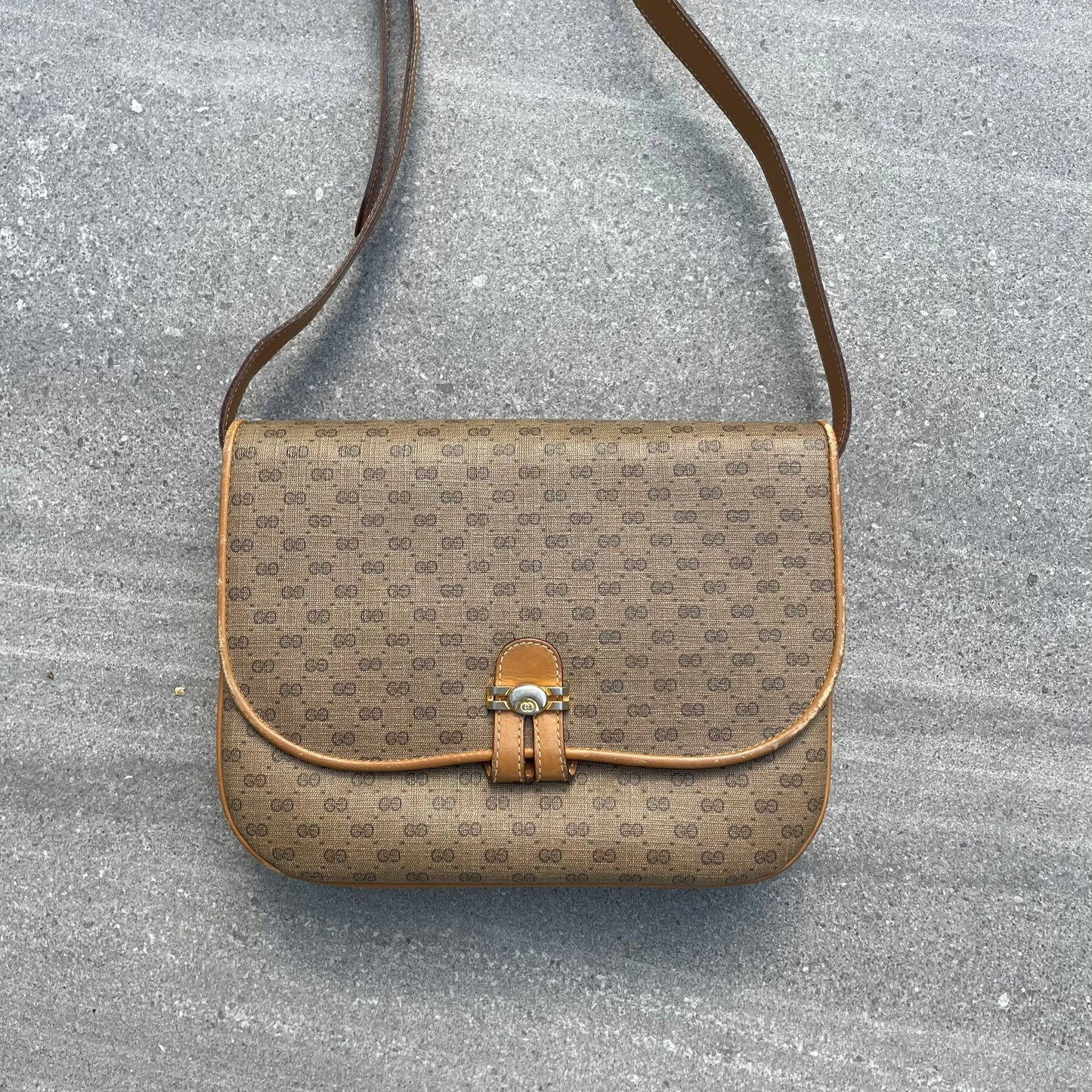 Gucci Vintage Guccissima Crossbody Bag