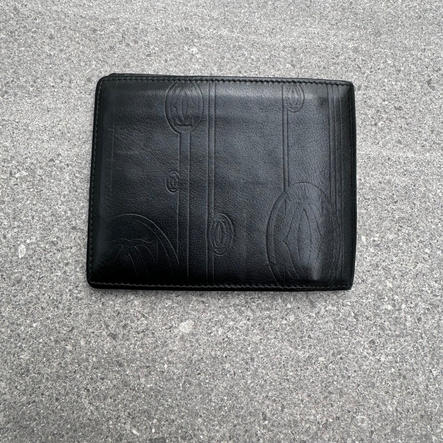 Cartier Leather Monogram Wallet