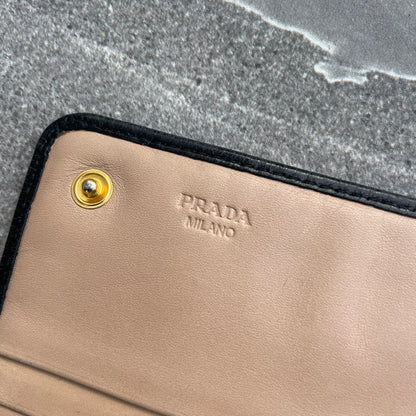 Prada Vitello Ribbon Long Wallet