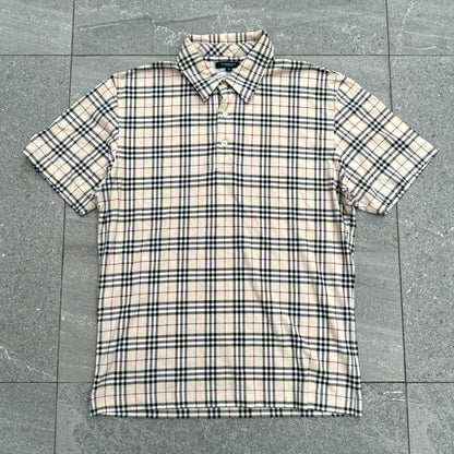 Burberry Nova Check Polo Shirt M