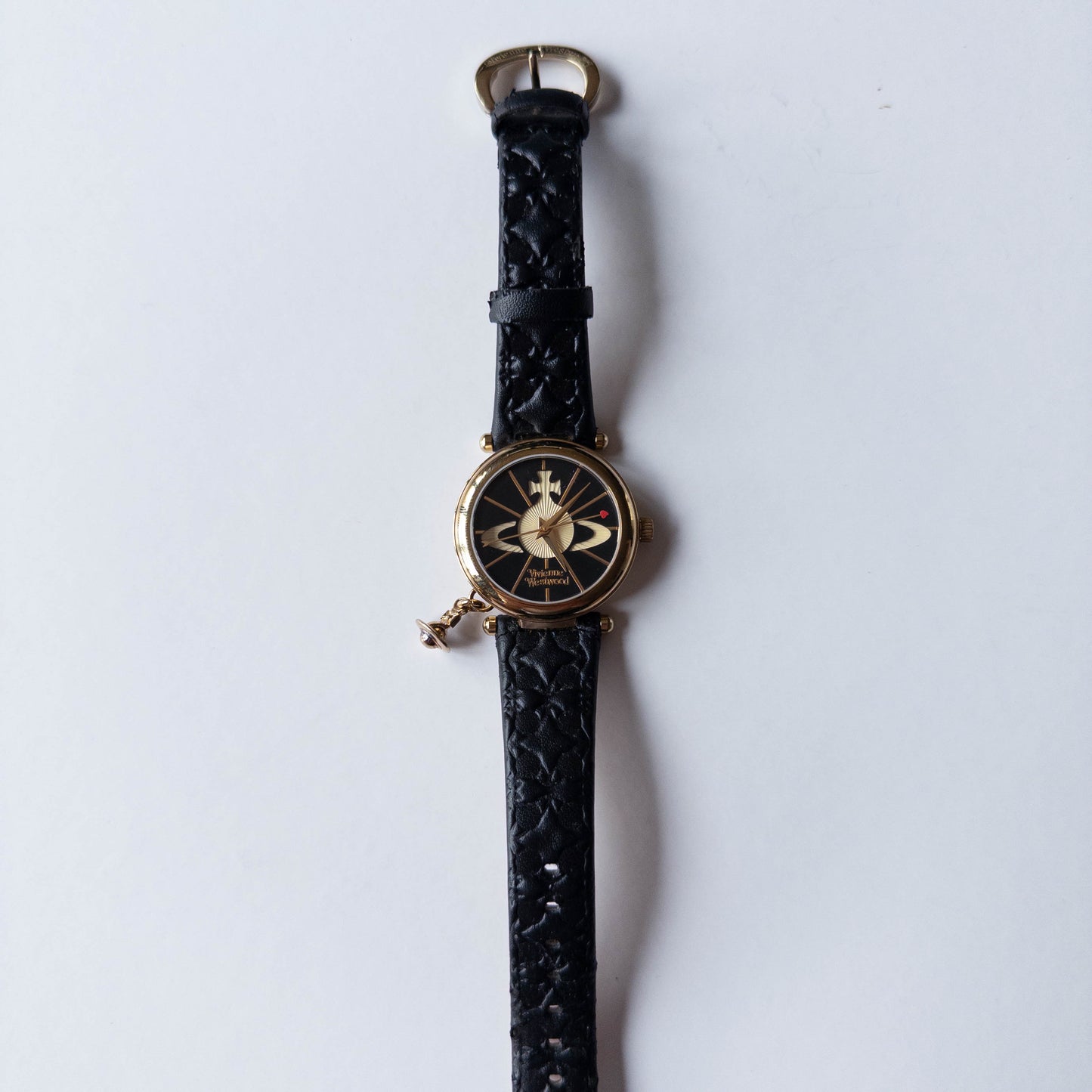 Vivienne Westwood Leather Orb Watch