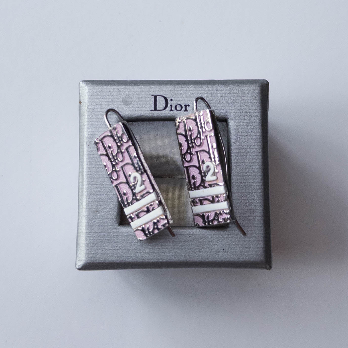 Dior Pink Trotter Earrings