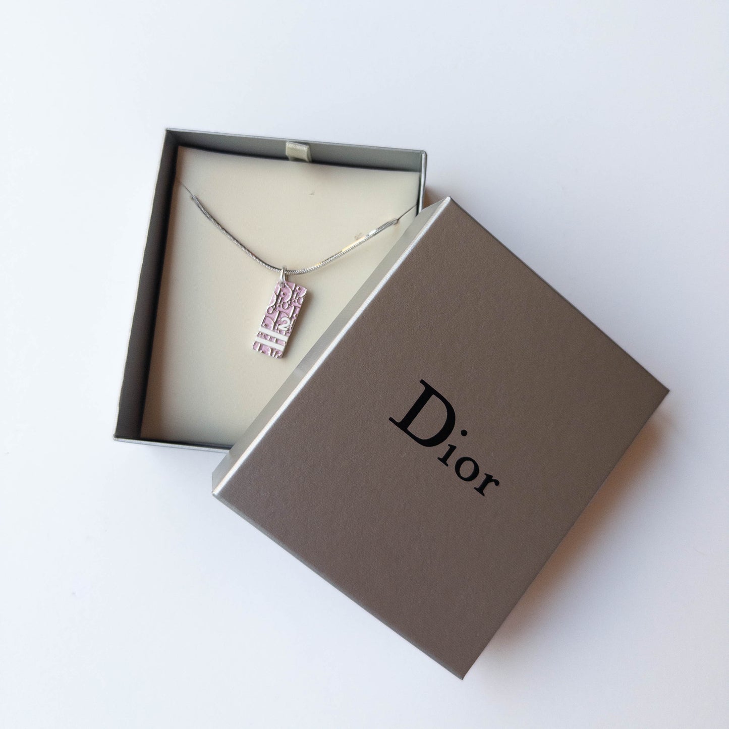 Dior Pink Trotter Necklace