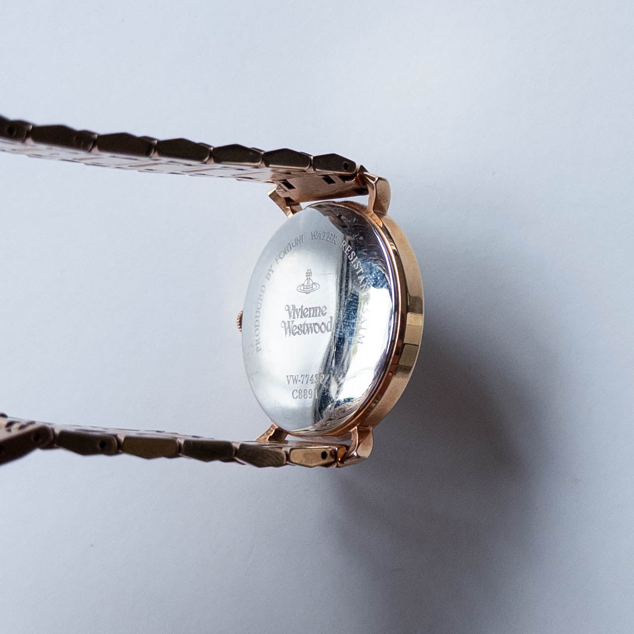 Vivienne Westwood Gold Steel Orb Watch