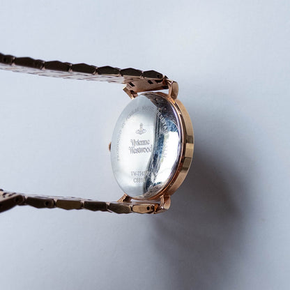 Vivienne Westwood Gold Steel Orb Watch