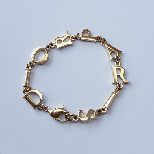 Dior Paris Spellout Bracelet