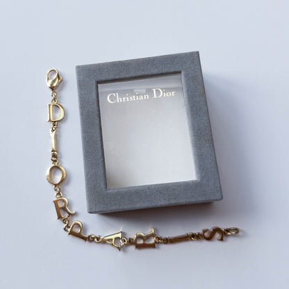 Dior Paris Spellout Bracelet