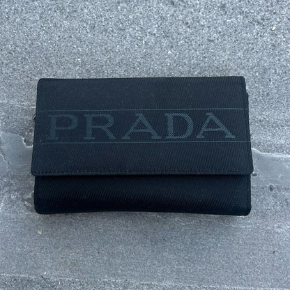 Prada Tessuto Chic Trifold Purse